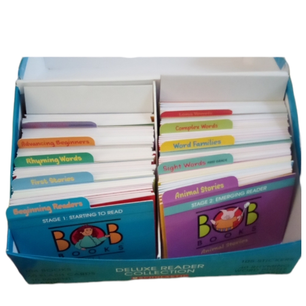 Bob Books Toddler learning books set Box
